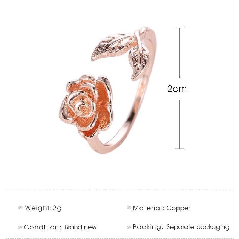 [COD] Cincin Wanita Motif Bunga Korean Aksesoris Fashion Import