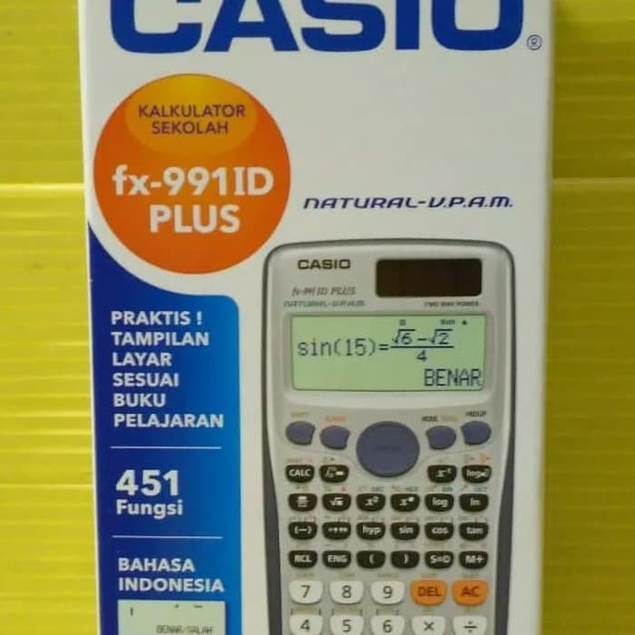 Casio Kalkulator FX-991 ID Plus Scientific Calculator Casio