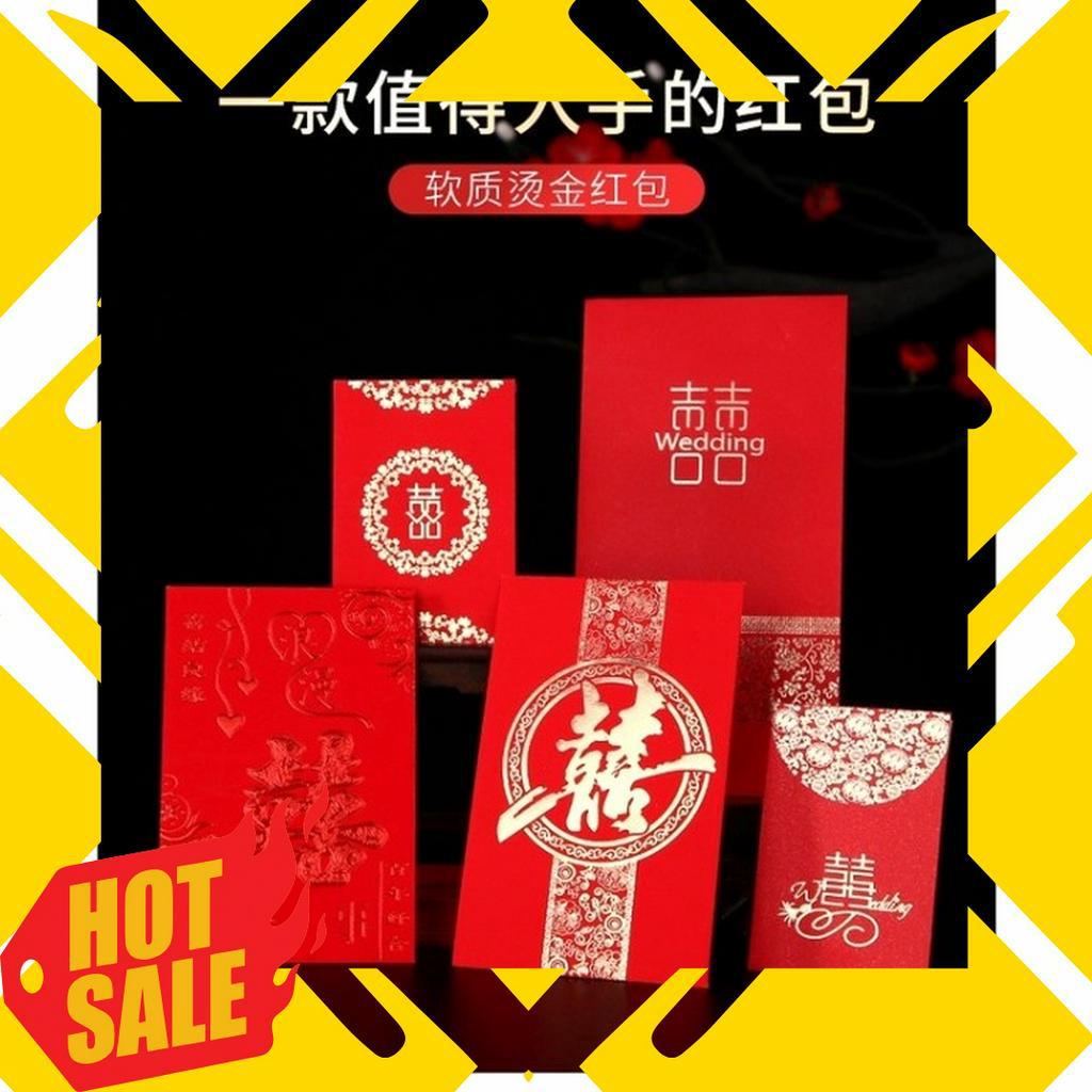 

NEW VARIAN Angpau Wedding HB uk M Amplop Merah Angpao Pernikahan Shuang Xi