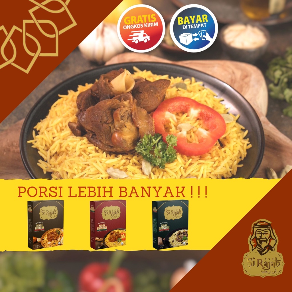

BERAS BASMATI (KEMASAN 350GRAM) + BUMBU NASI KEBULI | NASI BIRYANI | NASI MANDHI | FREE KISMIS