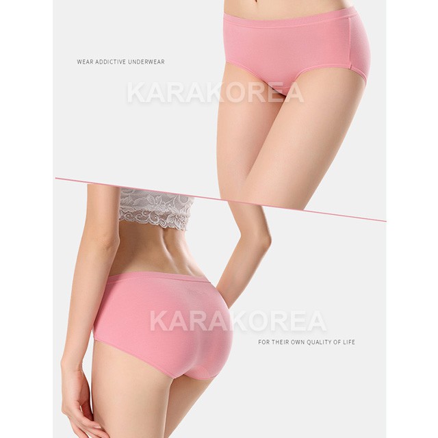 KARAKOREA 018 Premium Bamboo Panty CELANA DALAM WANITA POLOS IMPORT BAHAN LEBIH MELAR DAN LEBIH ADEM