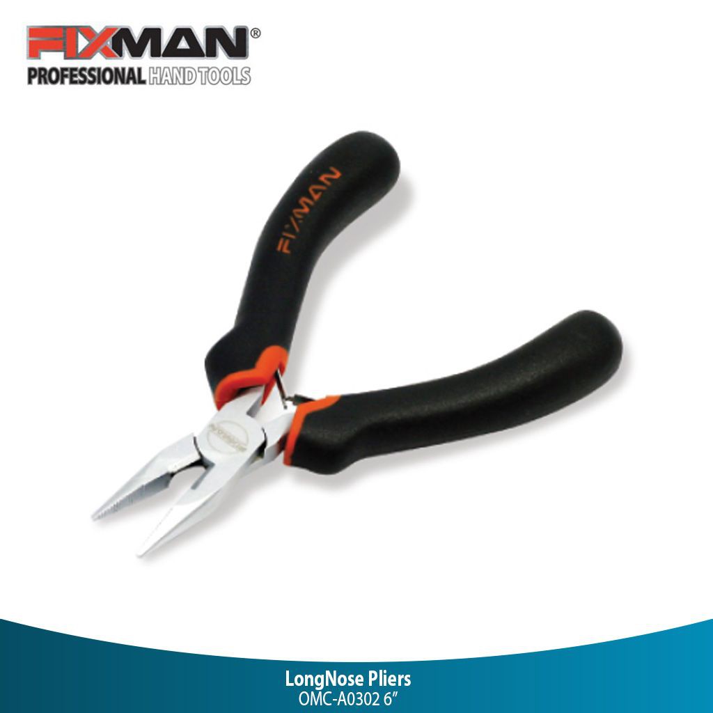 Tang  Long Nose Pliers 6 Inch -  Fixman Omc-A0302