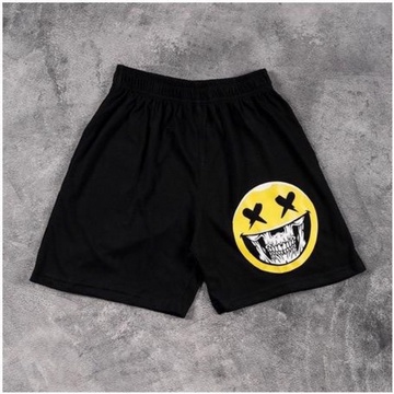 CELANA PENDEK BOXER BLACK MOTIF