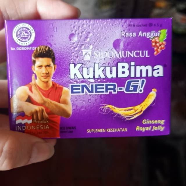 

Kuku bima ener-G isi 6 sachet