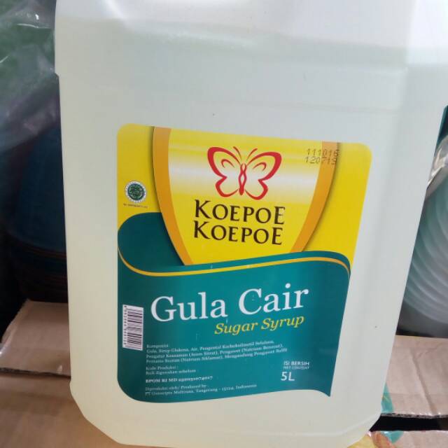 

Gula Cair / Sugar Syrup / Cap koepoe2 / 5 liter