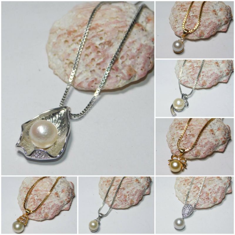 Kalung mutiara laut asli|Kalung mutiara laut murah|Mutiara laut|Kalung mutiara laut bersertifikat