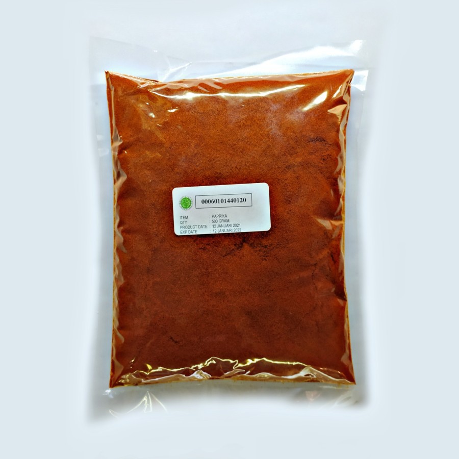 

Paprika Bubuk/Powder 500gr Pure Asli 100%