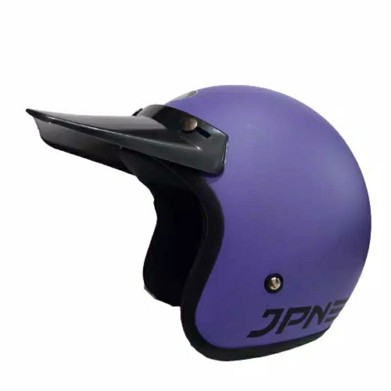 Helm Bogo Jpn Arc UNGU SUSU Doff Topi Panjang