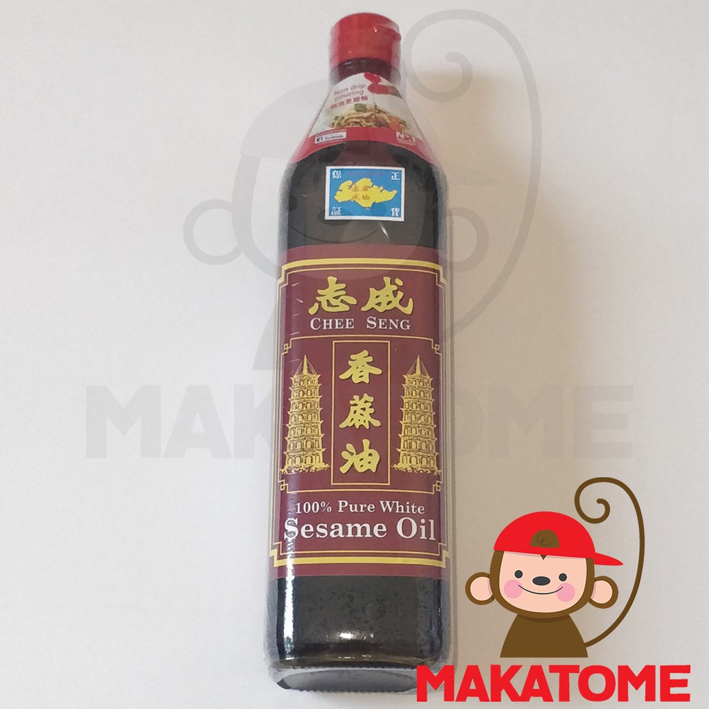 

Cheeseng Pure white sesame Oil 750ml minyak wijen chee seng 750 ml