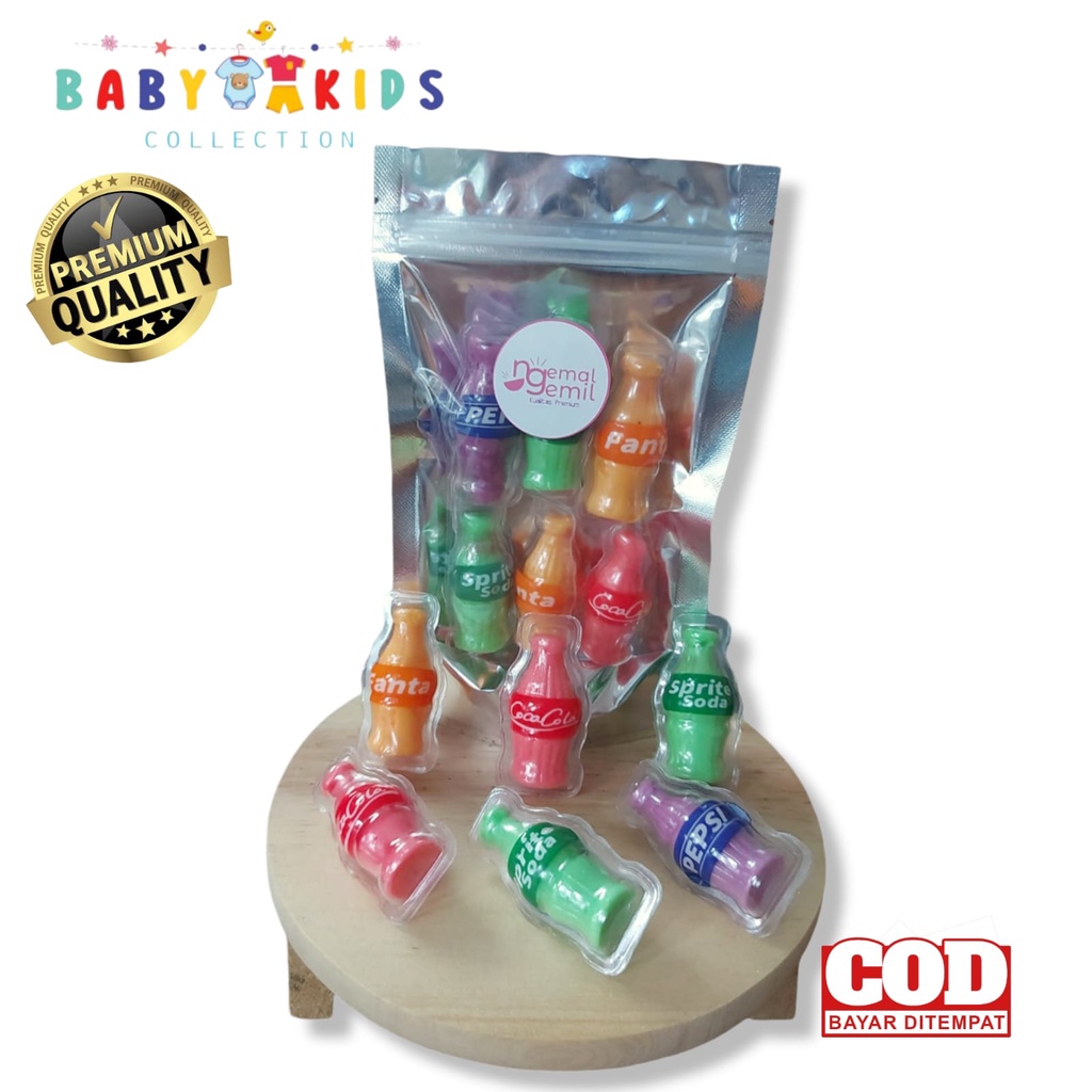 

Permen Lunak Soda Halal | Jelly Gummy Korea Soda Viral Bisa Ditelan Kualitas Premium