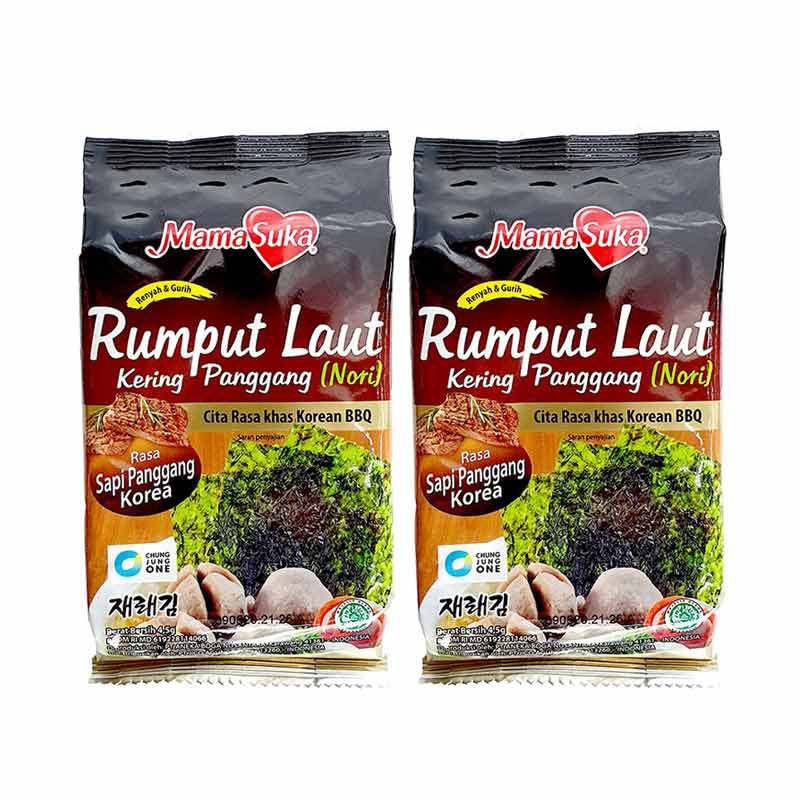 

Mamasuka rumput laut sapi panggang isi 2 pcs