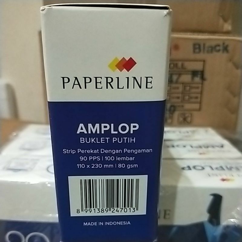 

Amplop Panjang putih 90 polos ada seal RJ4