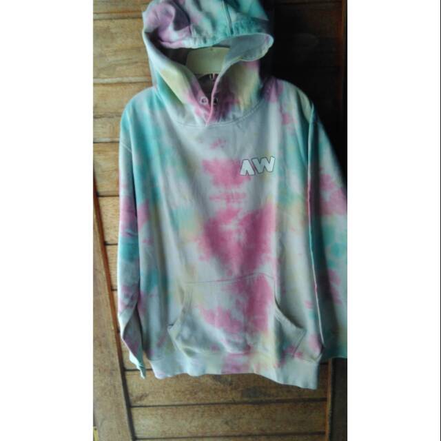 tie dye hoodie shopee