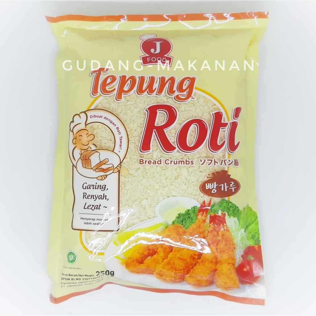 

JFood Panko White / Tepung Roti 250gr