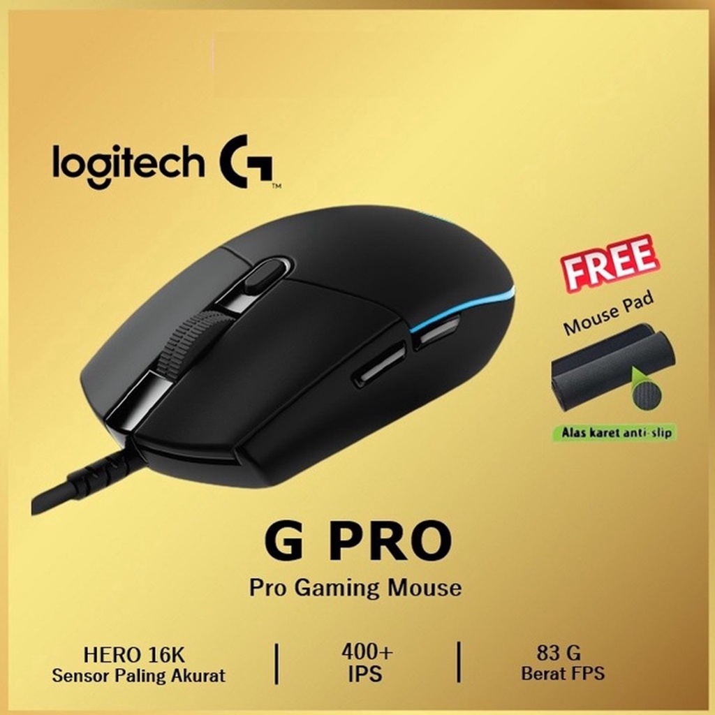 Logitech G Pro Gaming Mouse Hero Gamers Detonation