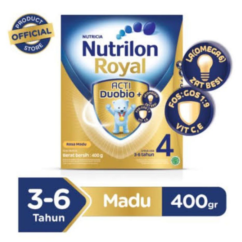 

Nutrilon Royal 4 rasa Madu dan Vanila (400 gr)