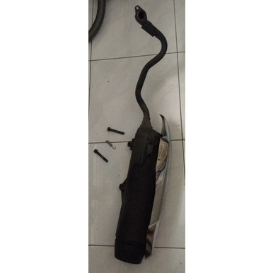 Knalpot PCX 150 Abs 2020 asli bawaan (Second)