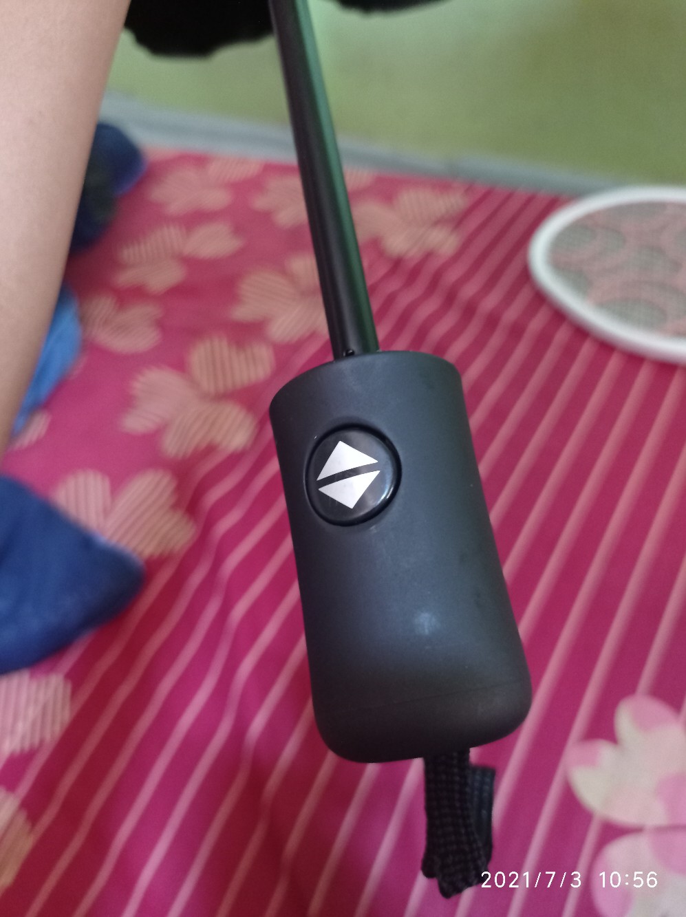 Payung Lipat Premium Anti Sinar Uv Matahari Panas Hujan Protection - Light Blue