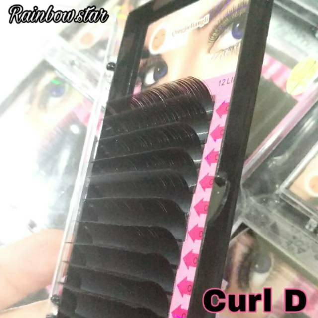 Eyelash Extension 0.15D /  Bulu Mata Tanam Curl D