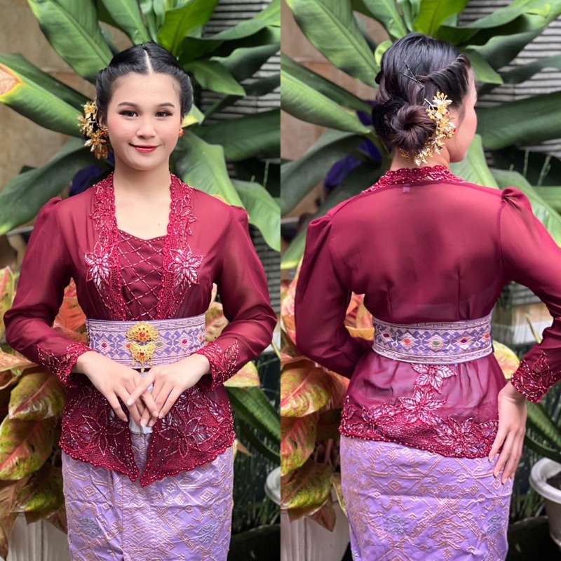 kebaya bordir payet mewah