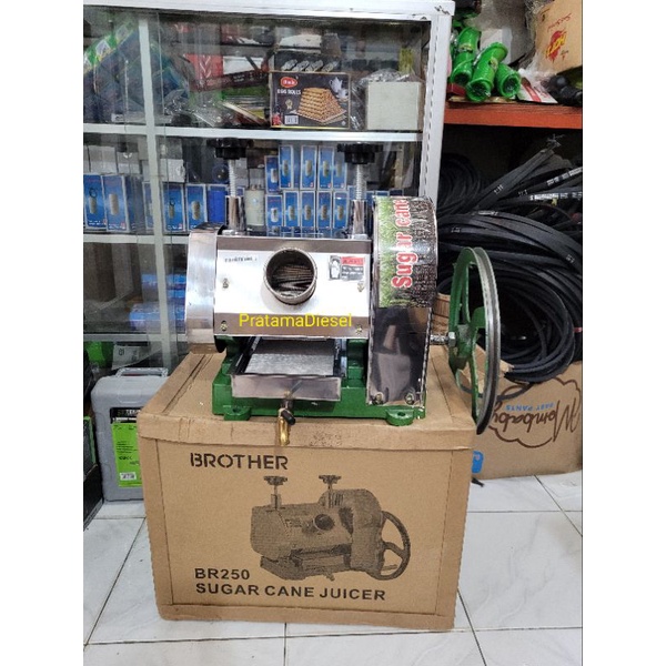 Mesin  Gilingan Tebu Manual BROTHER BR250//Sugar Cane Juice