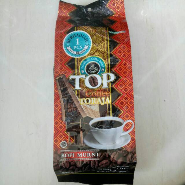 

TOP coffe toraja 158g