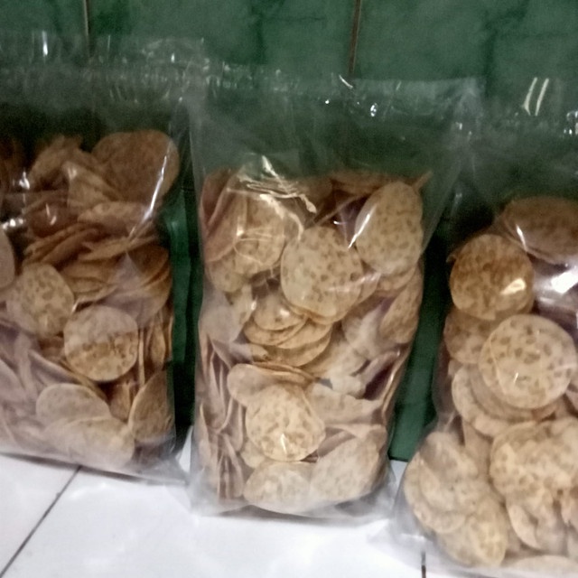 

kripik tempe Kemasan besar