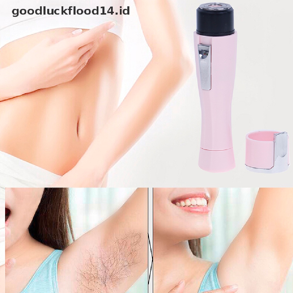 [OOID] Mini Shaver Razor Epilator Painless Electric Facial Body Underarm Hair Removal ID