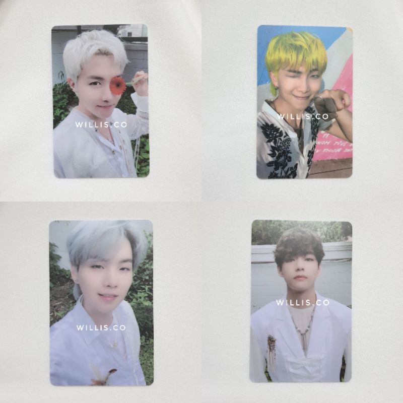 BTS Lucky Draw LD PC Photocard Powerstation Pws SW Soundwave Jhope Hoseok RM Namjoon V Taehyung