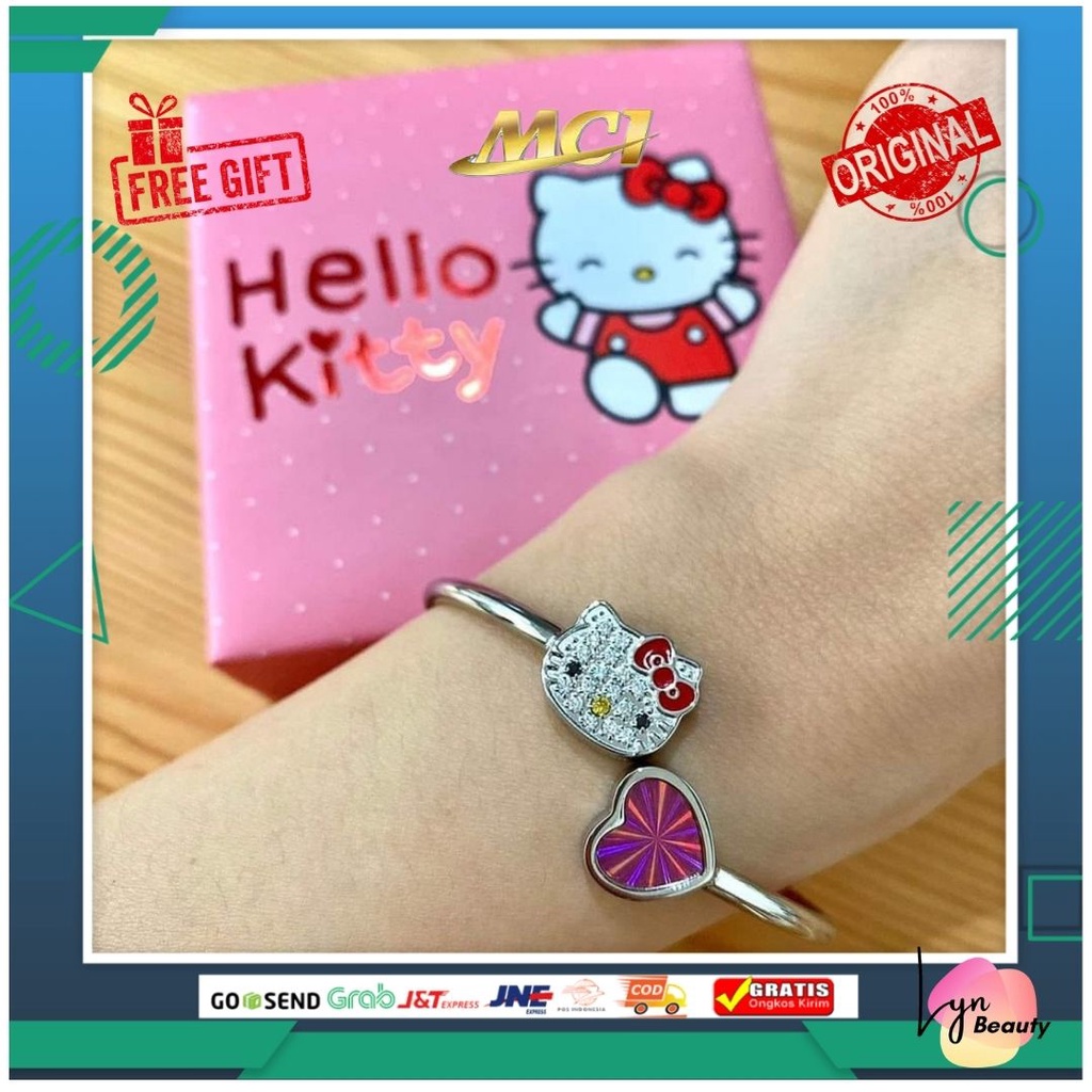 NEW GELANG HELLO KITTY BRACELET SANRIO ASLI MCI - Gelang MCI - Gelang Kesehatan MCI Asli