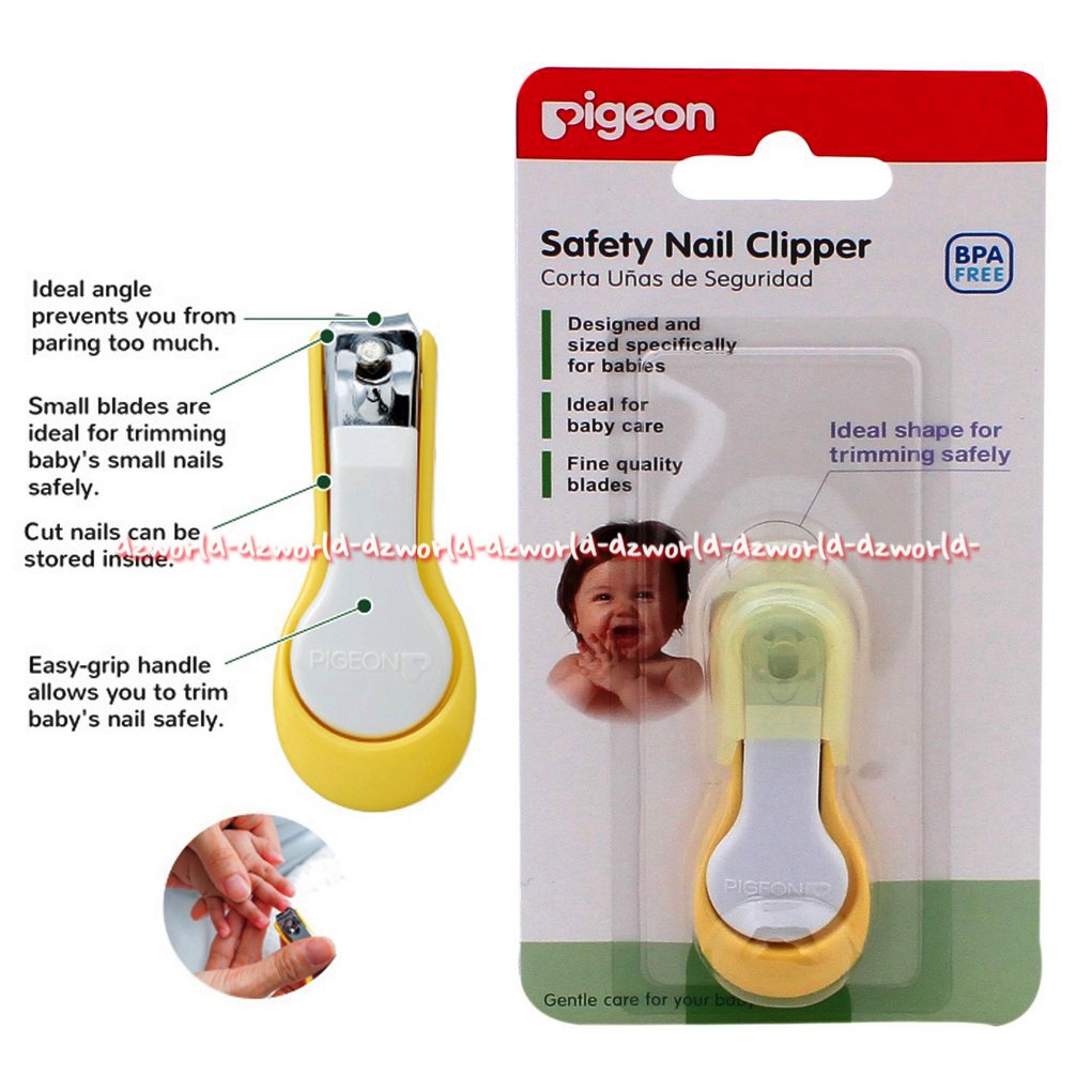 Pigeon Kids Nail Clipper Gunting Kuku Bayi Anak Pigen