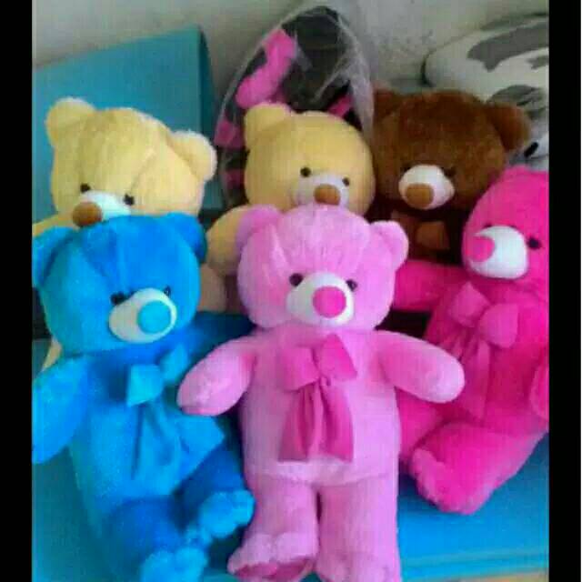  Gambar Boneka  Beruang Lucu Warna Biru Rahman Gambar 