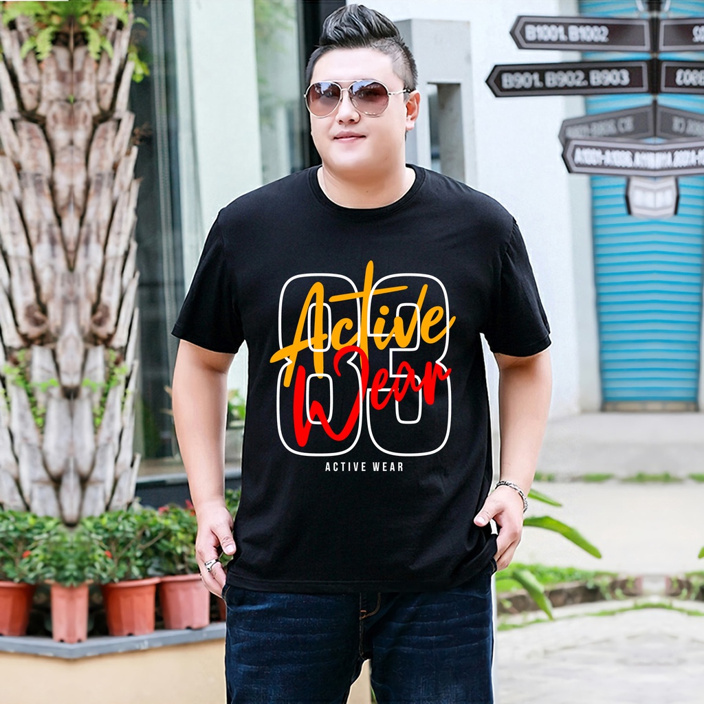 Baju Kaos Pria Jumbo Siap 88 Tshirt Bigsize XL XXL Distro DTF