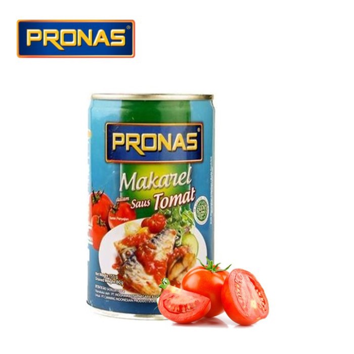

f0fbfe0 Pronas Sarden Makarel Saus Tomat 155Gr Ds1Gkk