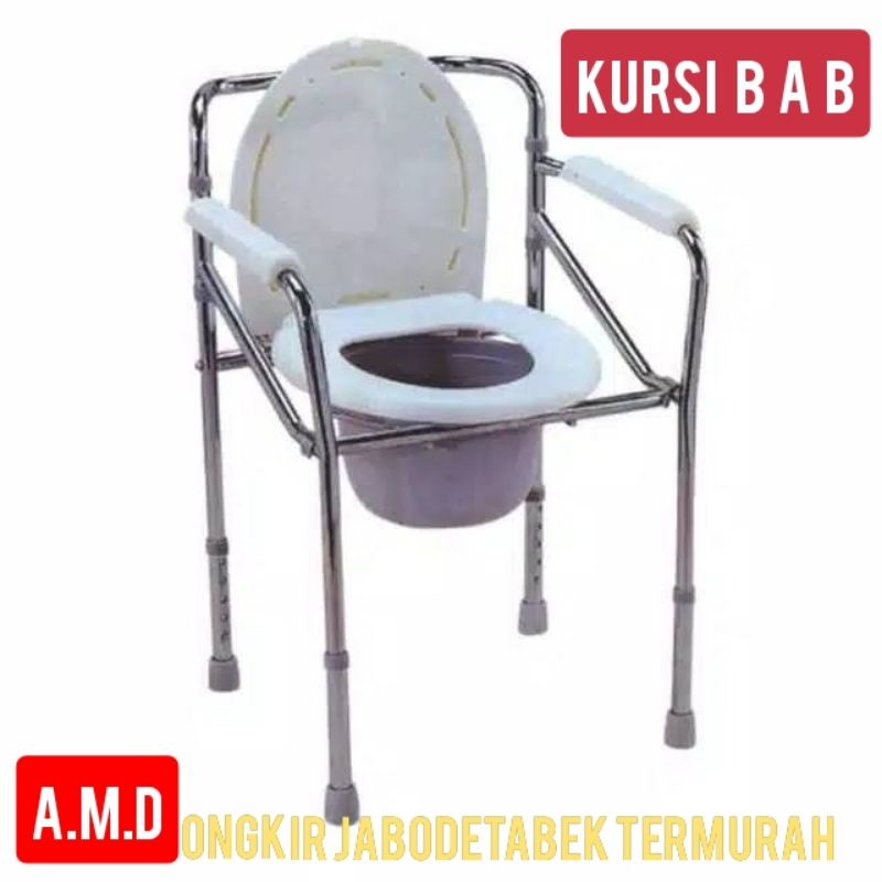 kursi toilet/commode chair/kursi pispot bab