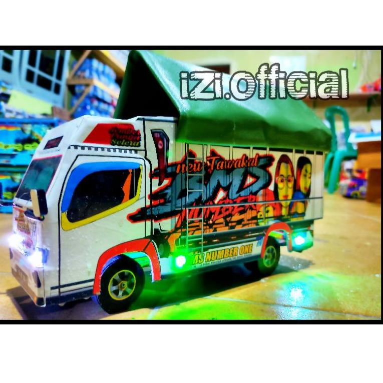  KODE Q1262 MINIATUR  TRUK  OLENG  MINIATUR  TRUK  TAWAKAL  