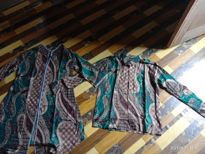 Set Batik Tradisional Couple • Tunik Batik Couple Kemeja Batik Pria • Dress Batik • Atasan Batik