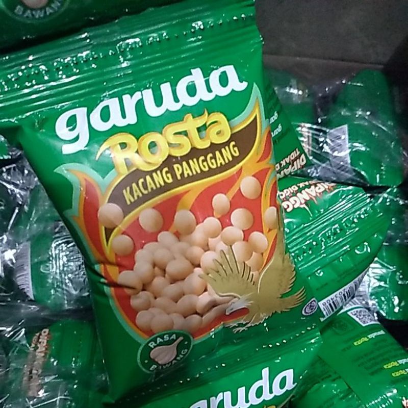 Garuda Rosta Kacang Panggang 11 gr/ 1 dus / 1 renceng/ 1 Pack