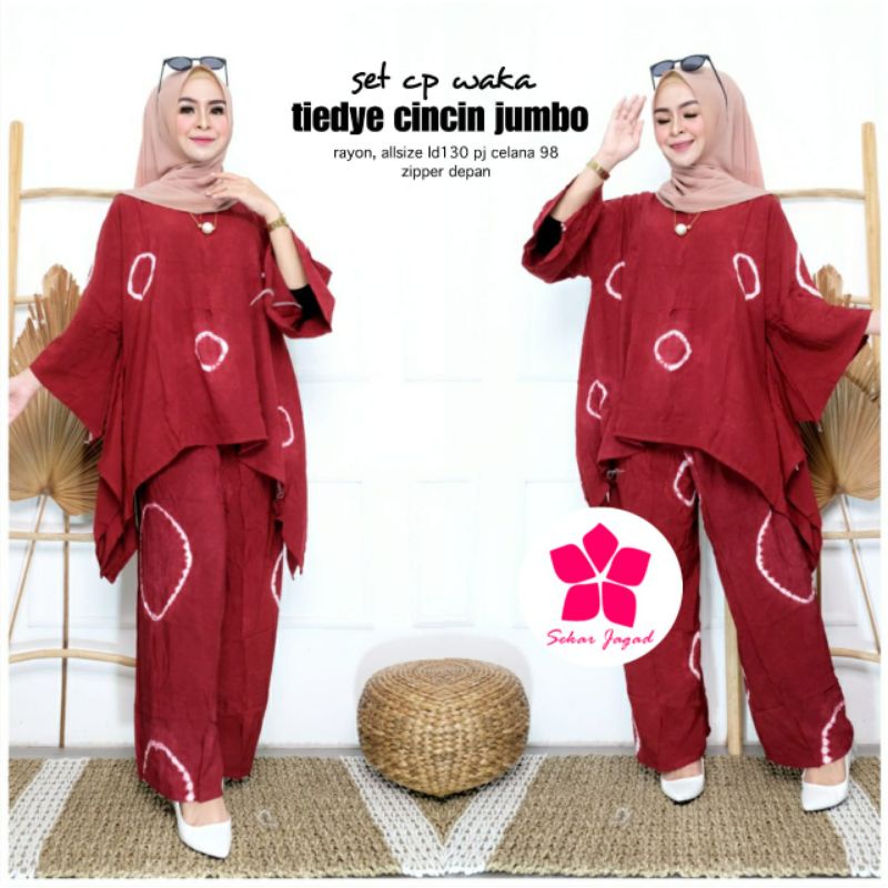 Set CP Waka Tiedye Cincin Jumbo
