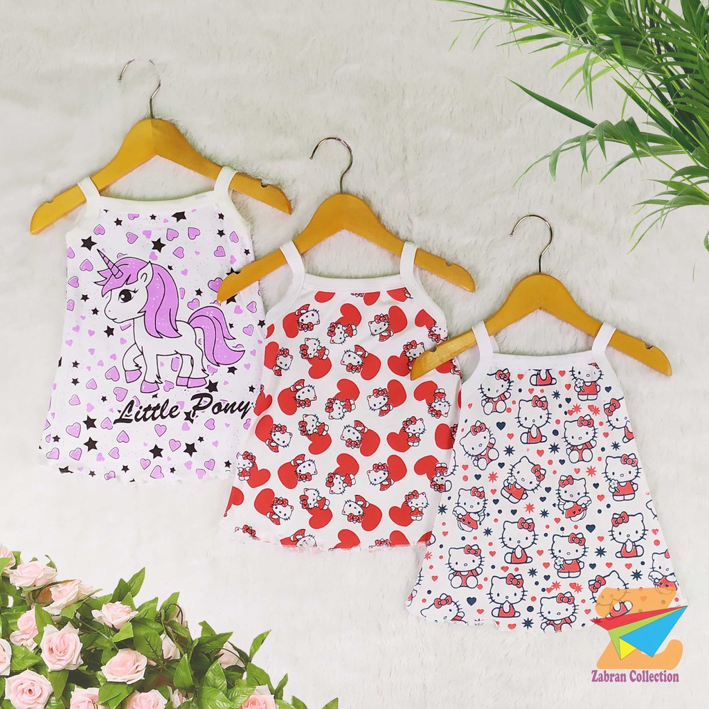 Dress Anak Tanktop Zabran 0 Sampai 4 Tahun