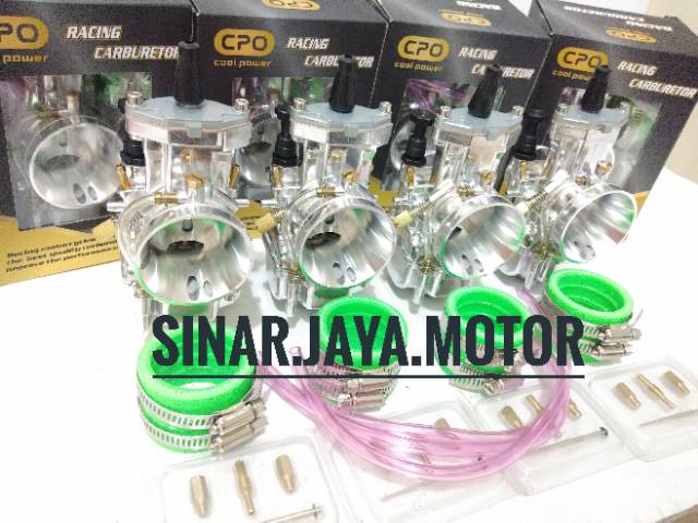 Karburator carburator pwk 32 CPO S cool power jet bonus pilot jet main jet jarum karet intake racing