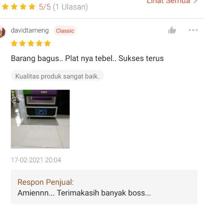 Stok terbatas.. plat ca 20 panel ca20 panel bok power amplifier depan belakang tebal murah model bui