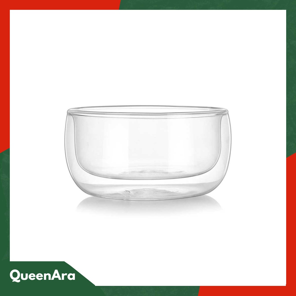 HOMADISE Mangkok Salad Buah Sayur Double Layer