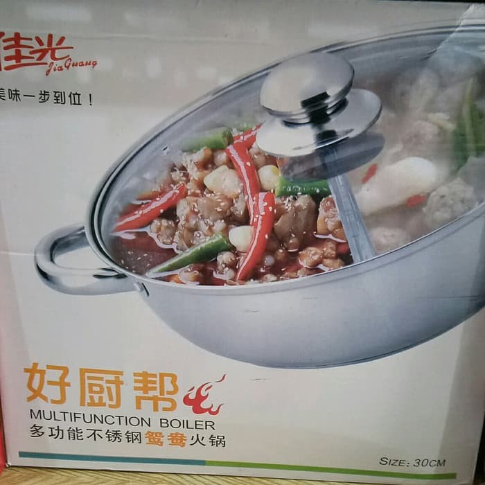 panci hot pot shabu shabu sekat tomyam