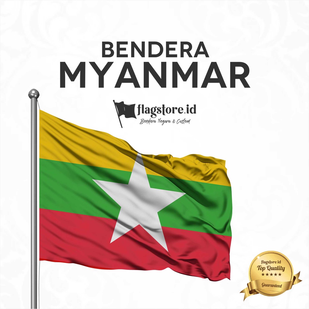 

Flagstore.id - BENDERA NEGARA MYANMAR BURMA