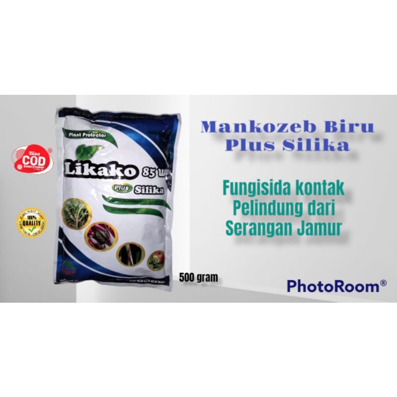 LIKAKO 85 WP Mankozeb biru plus Silika 500 gram