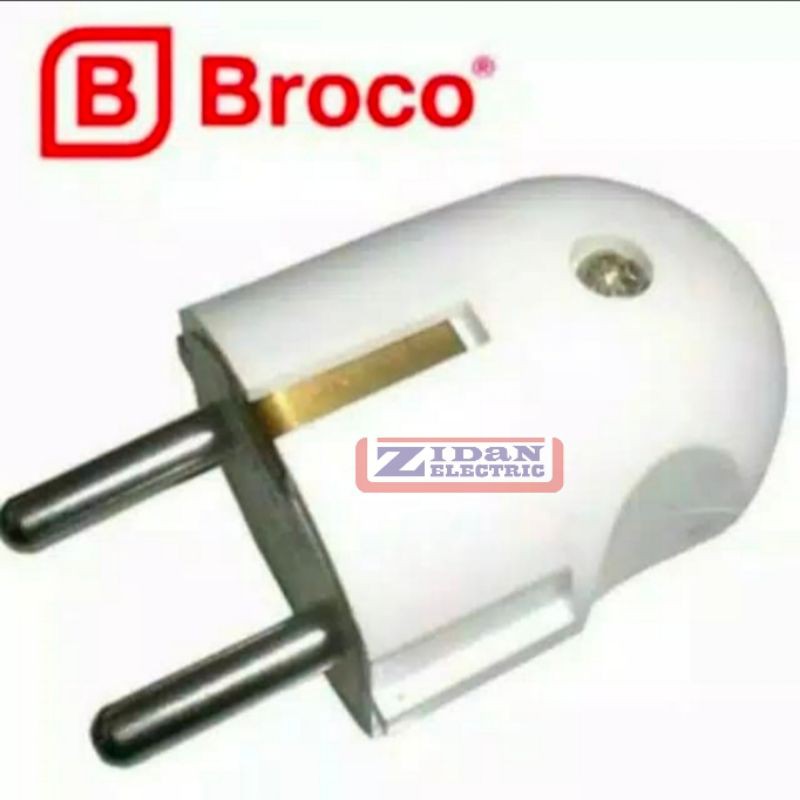 Steker Arde Broco / Steker Arde Bulat Broco / Colokan Arde Broco