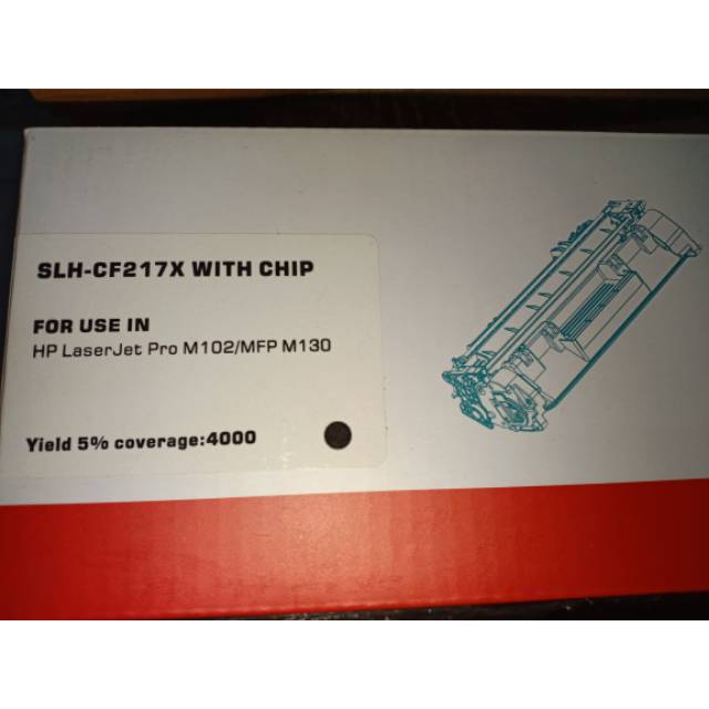 Toner Cartridge Compatible HP 17A CF217A - HP M102 M130 with Chip 4000 lembar