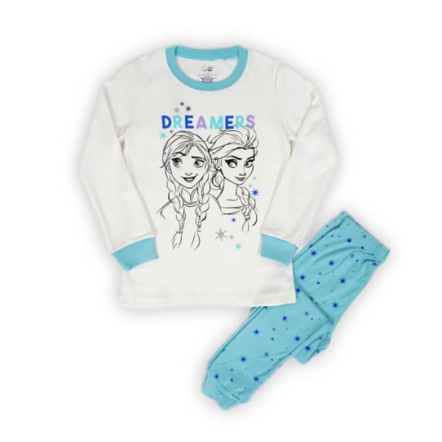 PIYAMA ANAK LENGAN PANJANG 4T - 10T - FROZEN DREAMER. Baju frozen. Baju tidur anak. Piyama anak.
