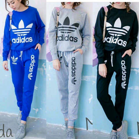 Baju Olahraga/Setelan Training/Setelan Adidas /  Wanita  / Setelan Wanita
